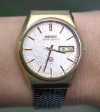 Seiko Grand Quartz 9943-8020 Vintage Japanese Men's Wristwatch - The Japanese Factory