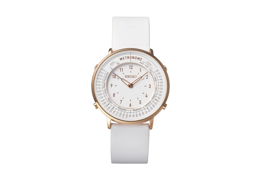 Seiko Metronome Watch SMW002A Standard Line (White) - The Japanese Factory