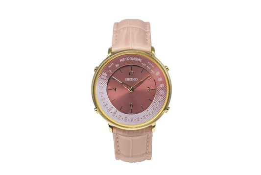 Seiko Metronome Watch SMW002BP Casual Up Style (Pink) Limited Edition - The Japanese Factory