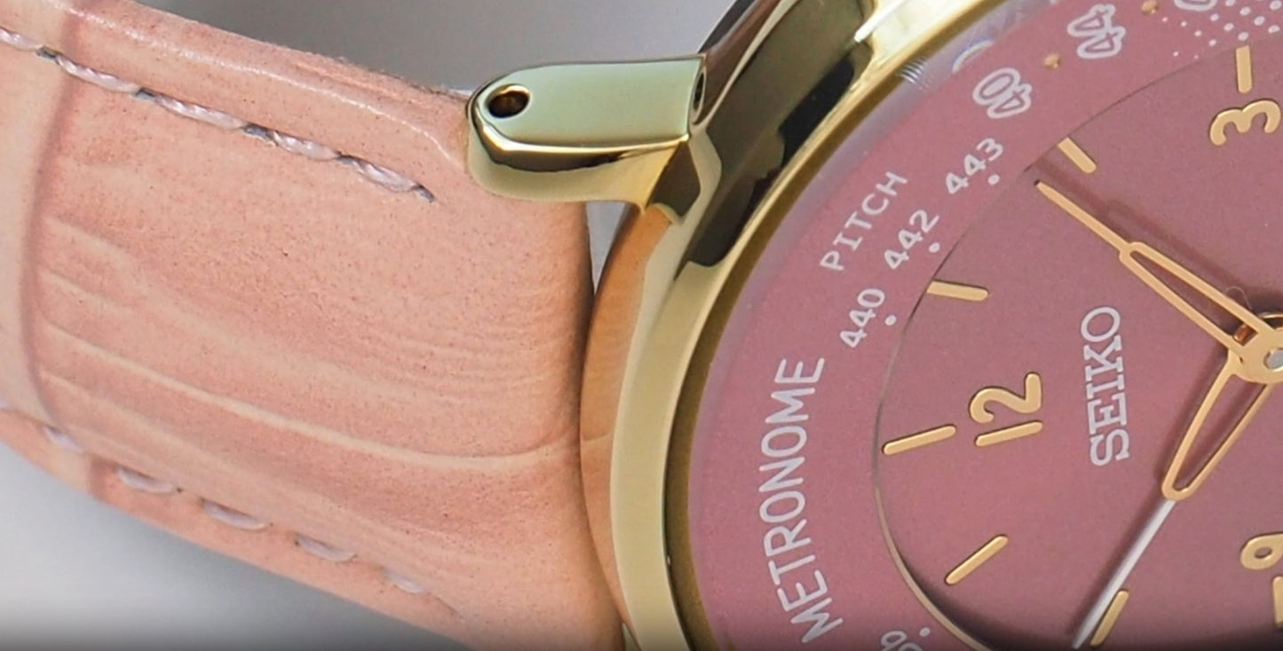 Seiko Metronome Watch SMW002BP Casual Up Style (Pink) Limited Edition - The Japanese Factory