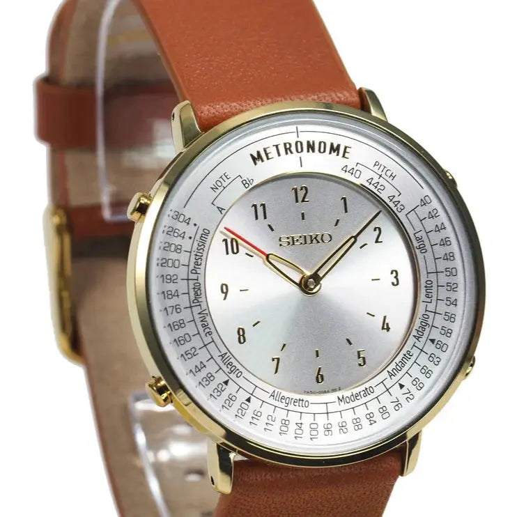 Seiko Metronome Watch SMW003A Standard Line (Camel) - The Japanese Seiko Metronome Watch SMW003A Standard Line (Camel) - The Japanese