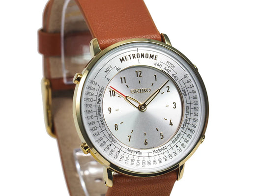 Seiko Metronome Watch SMW003A Standard Line (Camel) - The Japanese Factory