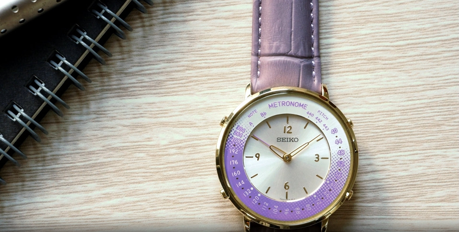 Seiko Metronome Watch SMW003BP Casual Up Style (Purple) Limited Edition - The Japanese Factory