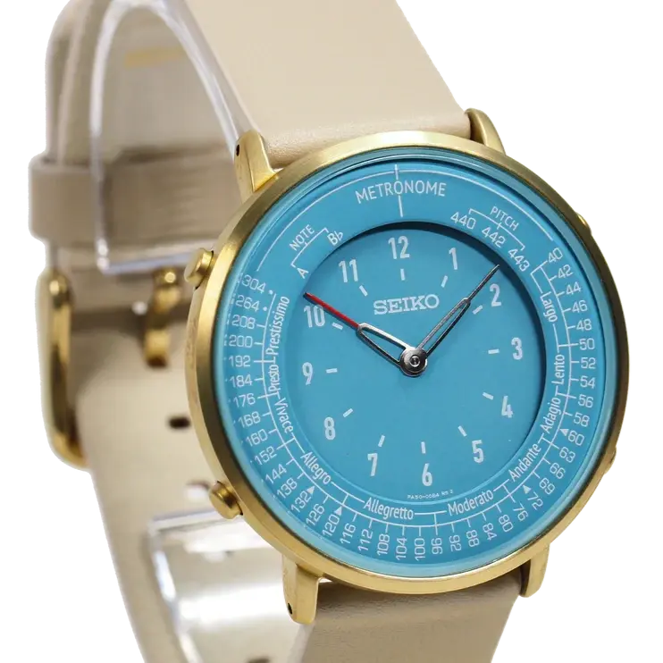 Seiko Metronome Watch SMW005A Standard Line (Turquoise) - The