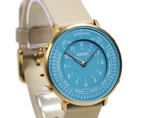 Seiko Metronome Watch SMW005A Standard Line (Turquoise) - The Japanese Factory
