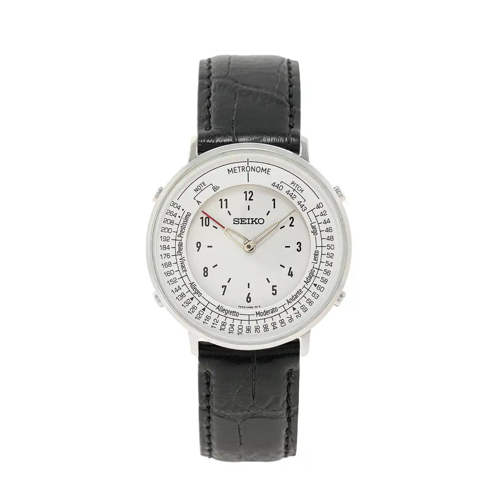 Seiko Metronome Watch SMW006AP Standard Line (Monotone) Classic Band Type Limited Edition - The Japanese Factory