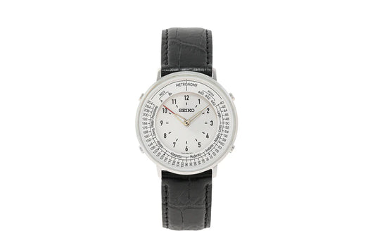 Seiko Metronome Watch SMW006AP Standard Line (Monotone) Classic Band Type Limited Edition - The Japanese Factory