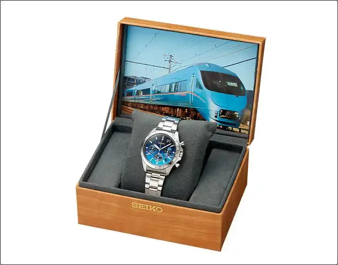 Seiko Odakyu Line 95th Anniversary Romancecar Express MSE Wristwatch Limited Edition - The Japanese Factory