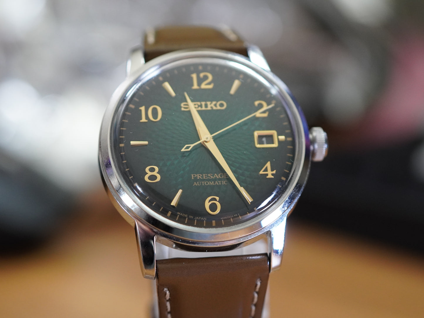 Seiko Presage Cocktail Time Mojito SRPE45J1 Used Japanese Men's Wristwatch - The Japanese Factory