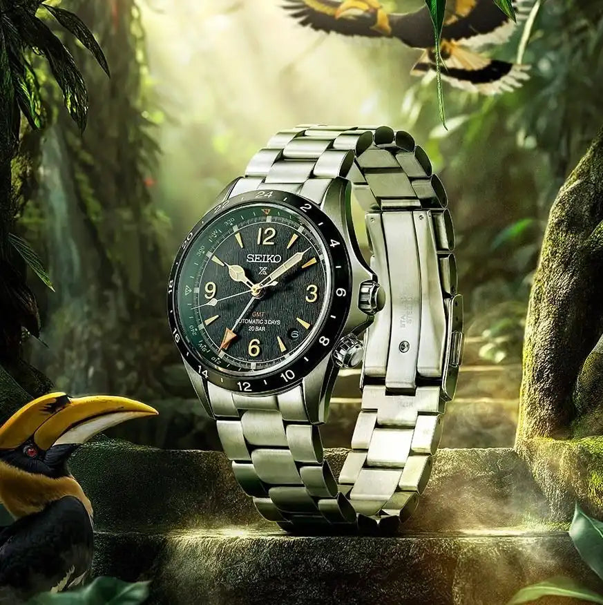 Seiko Prospex Land Alpinist GMT Hornbill SPB493J1 Asia Limited Edition Men's Wristwatch - The Japanese Factory