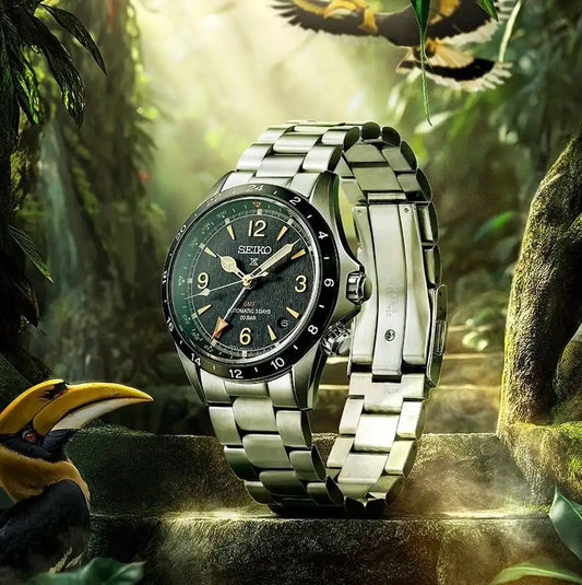 Seiko Prospex Land Alpinist GMT Hornbill SPB493J1 Asia Limited Edition Men's Wristwatch - The Japanese Factory