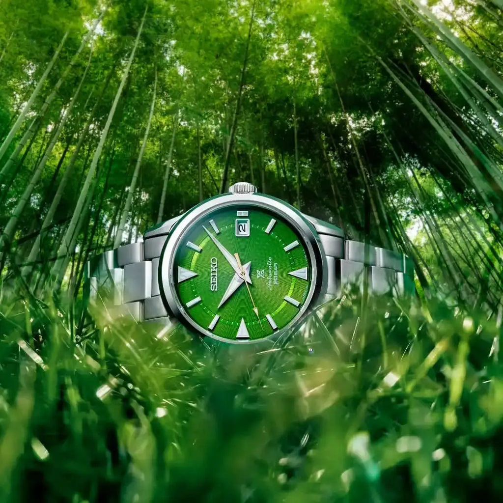Seiko Prospex Save The Forest Alpinist Bamboo Grove SPB435J1