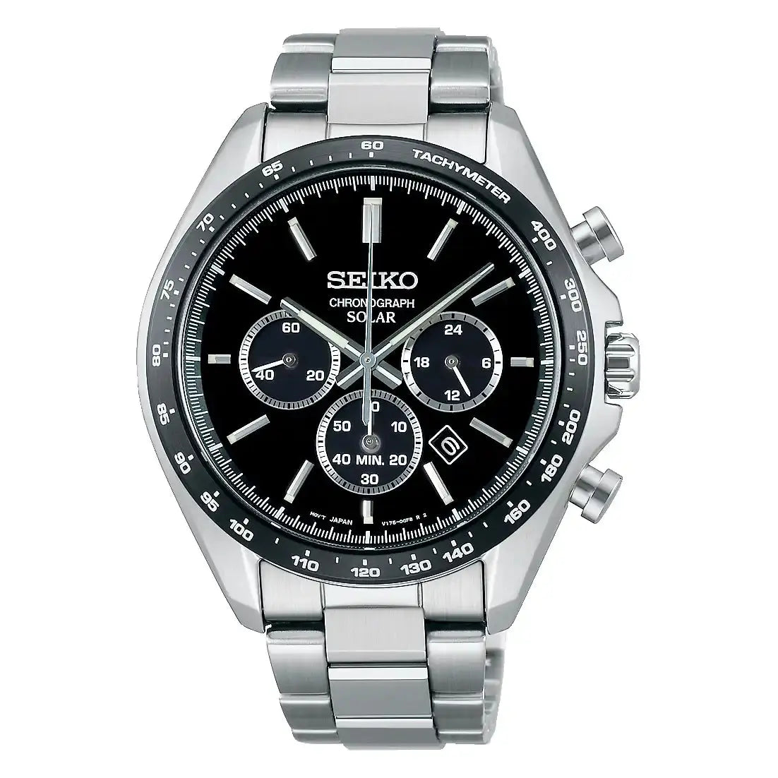 Seiko Selection SBPY167 JDM Chronograph Solar Men's Wristwatch - The Japanese Factory