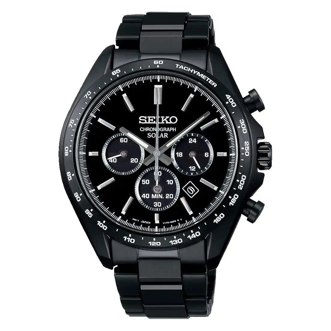 Seiko Selection SBPY169 JDM Chronograph Solar Men's Wristwatch - The Japanese Factory