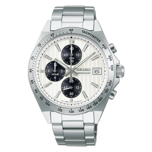 Seiko Selection SBTR039 JDM Chronograph Quartz Men's Wristwatch - The Japanese Factory