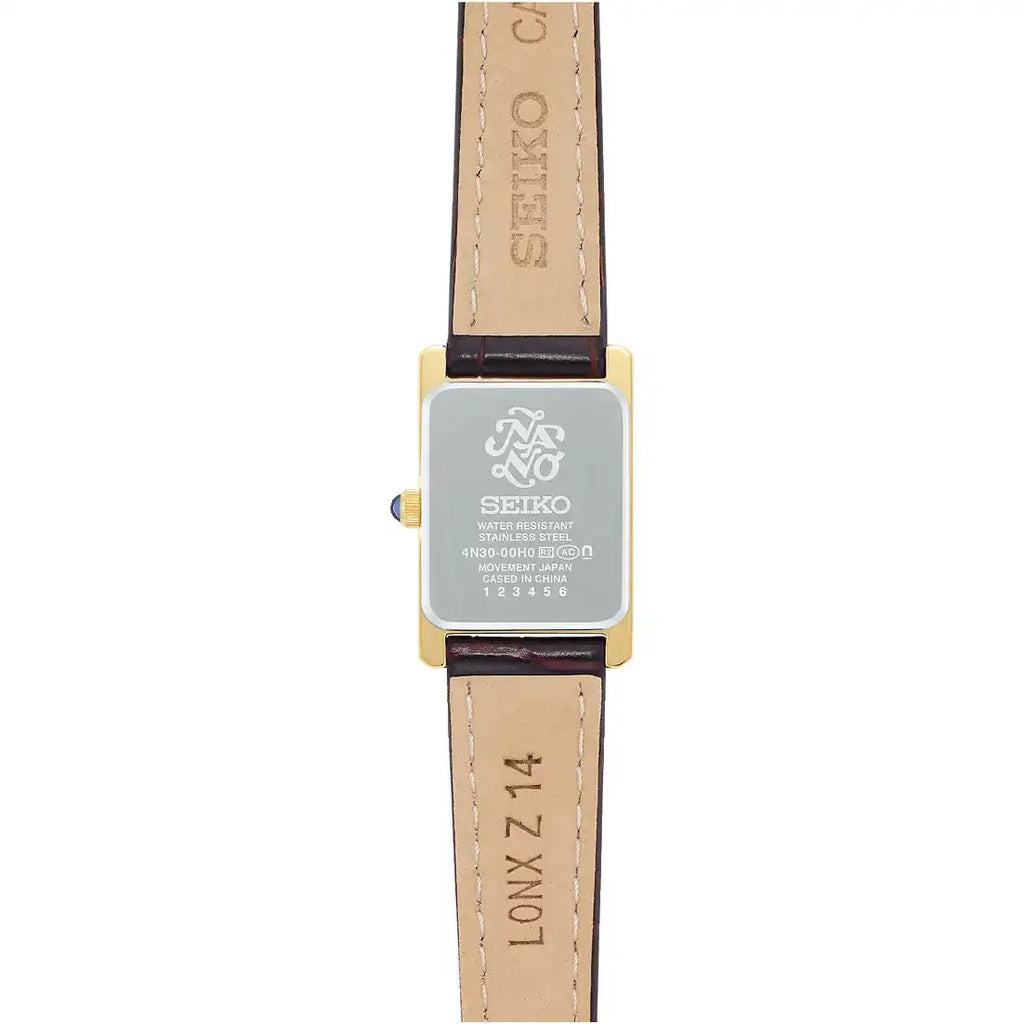 Seiko Selection SSEH002 Nano Universe Special Edition JDM Quartz Tank Women's Wristwatch - The Japanese Factory
