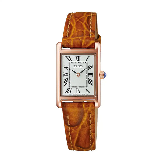 Seiko Selection SSEH006 Nano Universe Special Edition JDM Quartz Tank Women's Wristwatch - The Japanese Factory