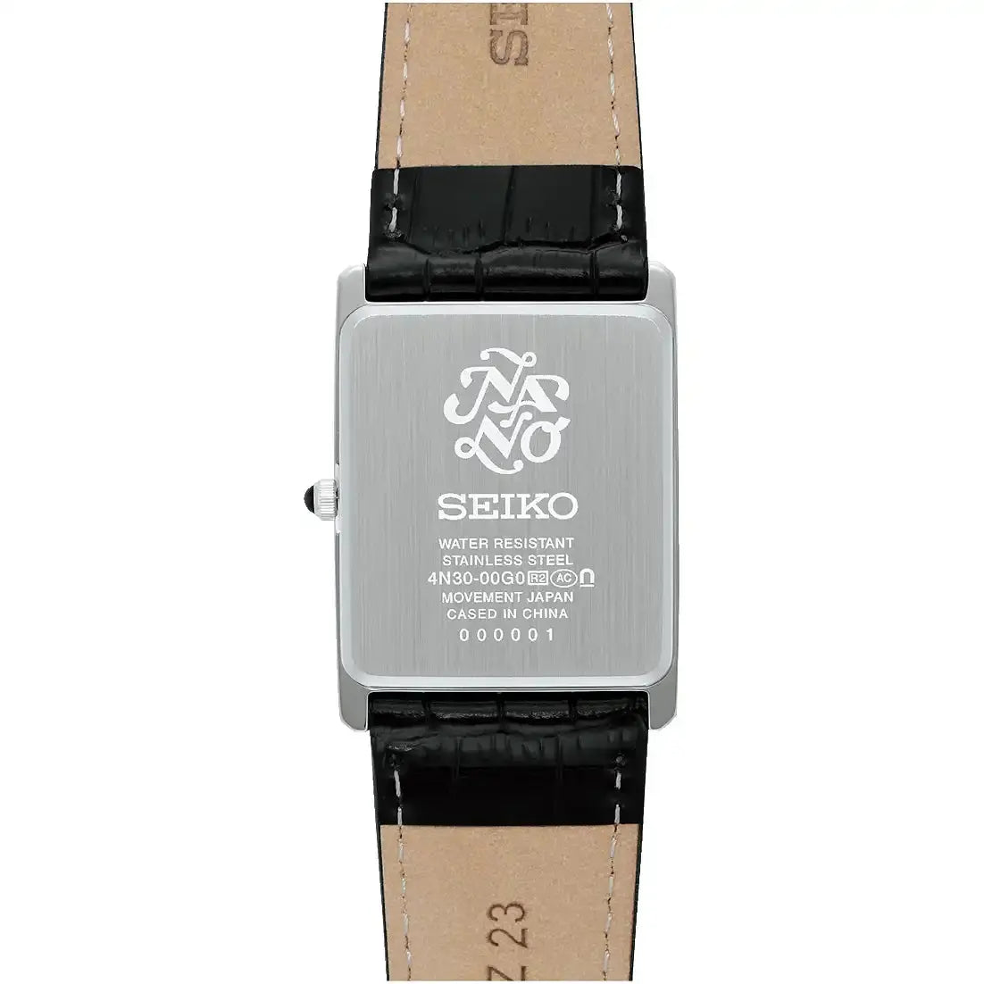 Seiko Selection SSEH019 Nano Universe Special Edition JDM Quartz Tank Men's Wristwatch - The Japanese Factory