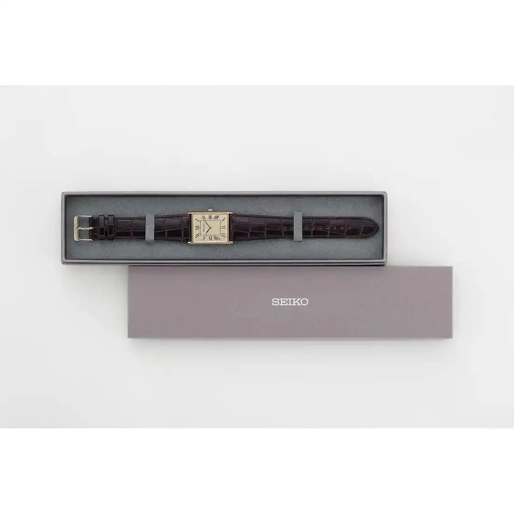 Seiko Selection SSEH020 Nano Universe Special Edition JDM Quartz Tank Men's Wristwatch - The Japanese Factory