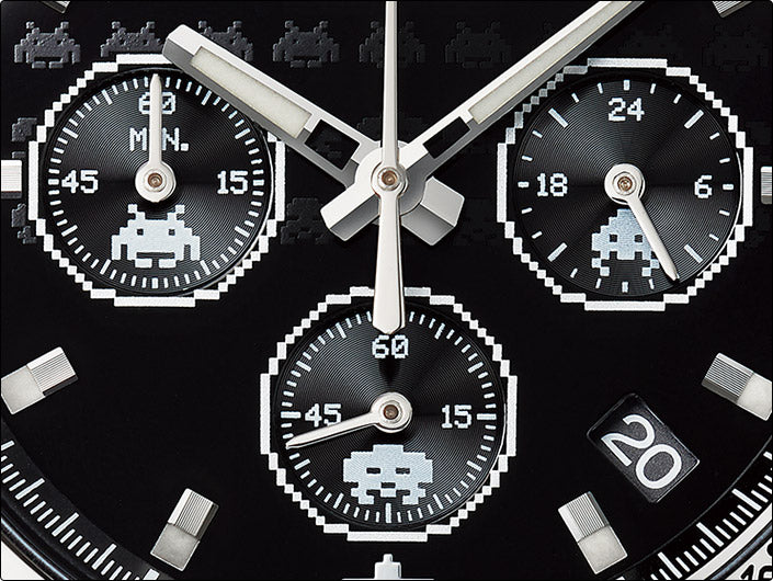 Seiko Space Invaders 45th Anniversary Men's Wristwatch - The Japanese Factory