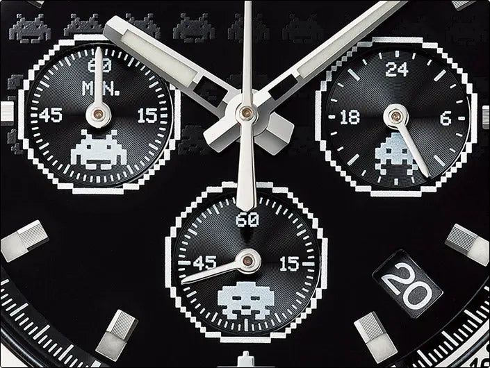 Seiko Space Invaders 45th Anniversary Men's Wristwatch - The Japanese Factory