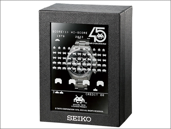 Seiko Space Invaders 45th Anniversary Men's Wristwatch - The Japanese Factory