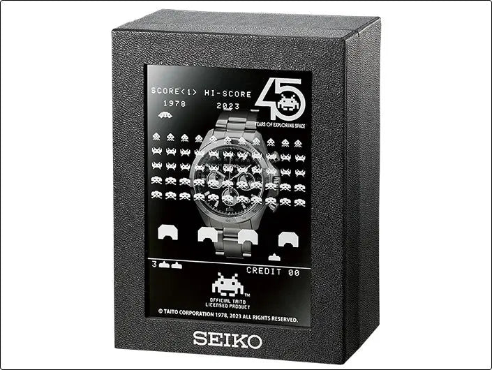 Seiko Space Invaders 45th Anniversary Men's Wristwatch - The Japanese Factory