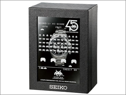 Seiko Space Invaders 45th Anniversary Men's Wristwatch - The Japanese Factory