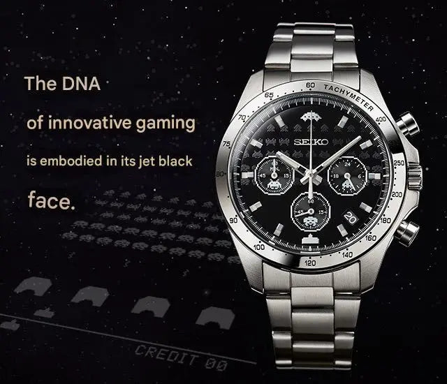 Seiko Space Invaders 45th Anniversary Men's Wristwatch - The Japanese Factory