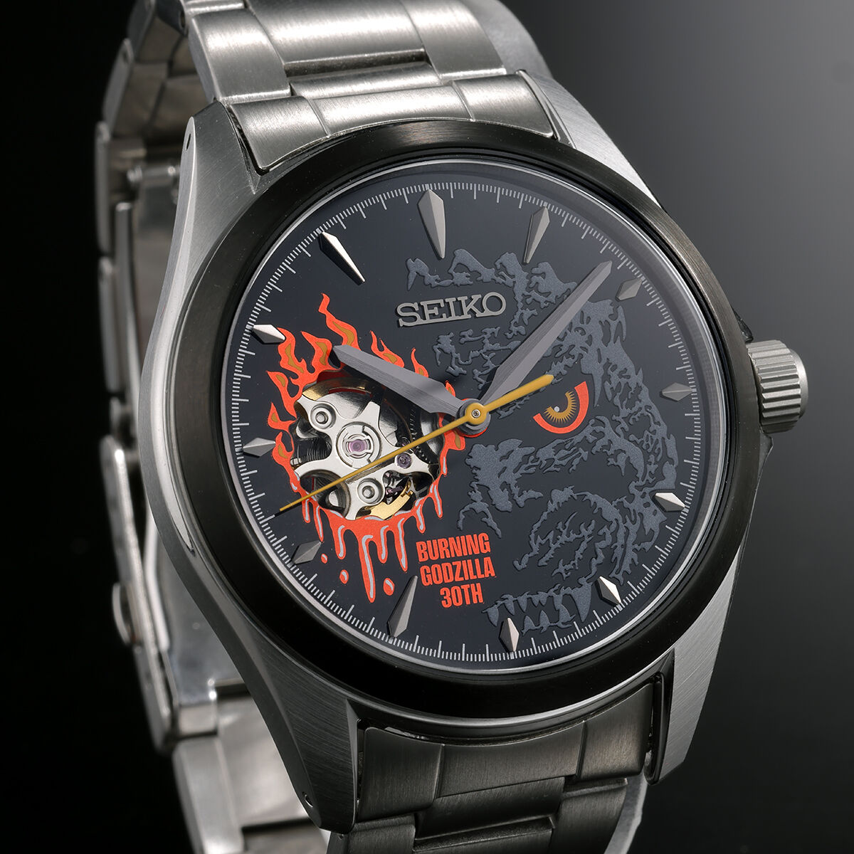Seiko x Burning Godzilla 30th Anniversary Collaboration Model Watch - The Japanese Factory