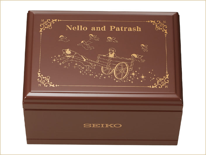 Seiko x Dog of Flanders 50th Anniversary Anime Collaboration Watch with Music Box Limited Edition