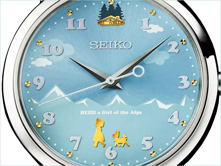 Seiko x Heidi, Girl of the Alps Official 50th Anniversary Anime Collaboration Watch with Music Box Limited Edition - The Japanese Factory