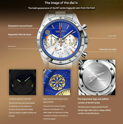 Seiko x Hokuriku Shinkansen W7 Series Kagayaki Wristwatch Limited Edition