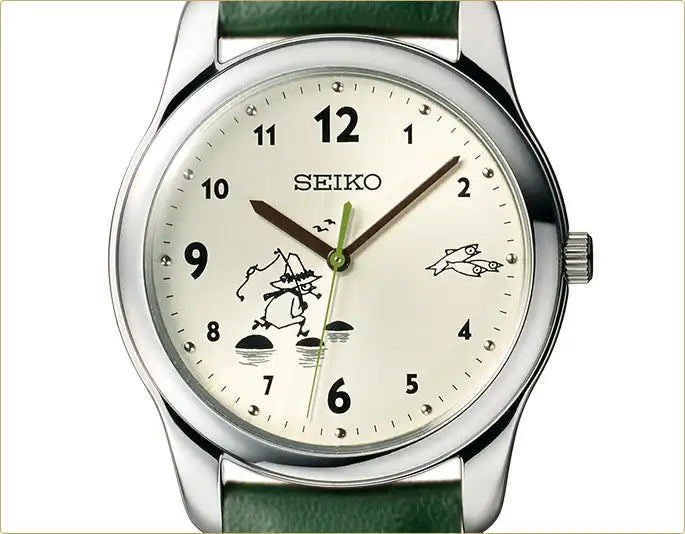Seiko x MOOMIN Snufkin Fisherman's Time Limited Edition Official Licensed Wristwatch - The Japanese Factory