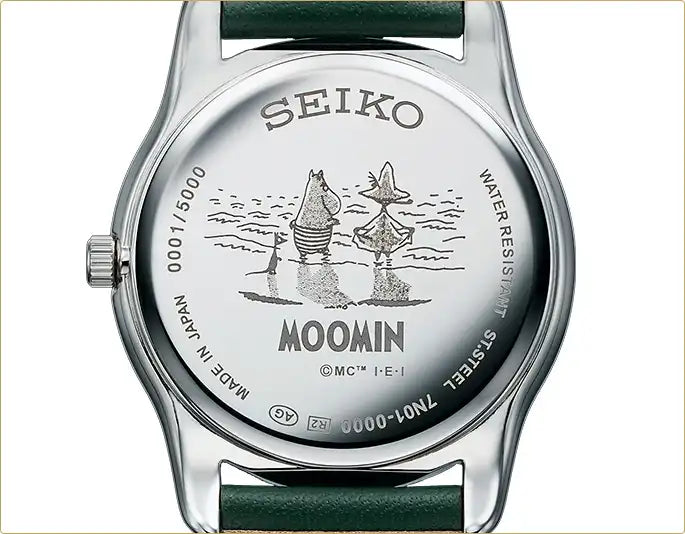 Seiko x MOOMIN Snufkin Fisherman's Time Limited Edition Official Licensed Wristwatch - The Japanese Factory
