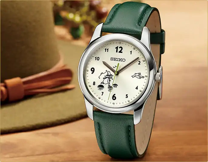 Seiko x MOOMIN Snufkin Fisherman's Time Limited Edition Official Licensed Wristwatch - The Japanese Factory