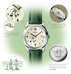 Seiko x MOOMIN Snufkin Fisherman's Time Limited Edition Official Licensed Wristwatch - The Japanese Factory