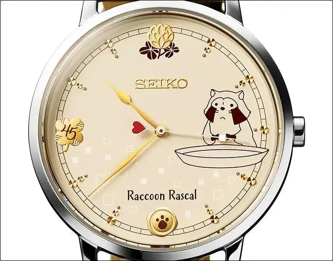 Seiko x Rascal the Raccoon 45th Anniversary Anime Collaboration Watch with Music Box Limited Edition - The Japanese Factory