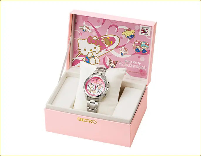 Seiko x Sanrio Hello Kitty 50th Anniversary Shinkansen Limited