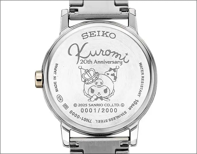 Seiko x Sanrio Kuromi 20th Anniversary Collaboration Watch Limited Edition [PRE-ORDER for late April 2026]]