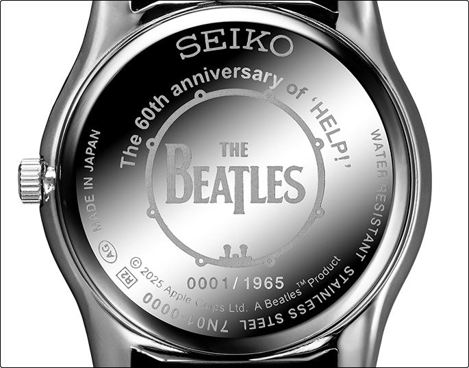 The Japanese Factory - Seiko x THE BEATLES HELP! 60th Anniversary Official Watch Limited Edition