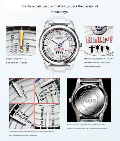 The Japanese Factory - Seiko x THE BEATLES HELP! 60th Anniversary Official Watch Limited Edition