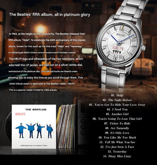 The Japanese Factory - Seiko x THE BEATLES HELP! 60th Anniversary Official Watch Limited Edition