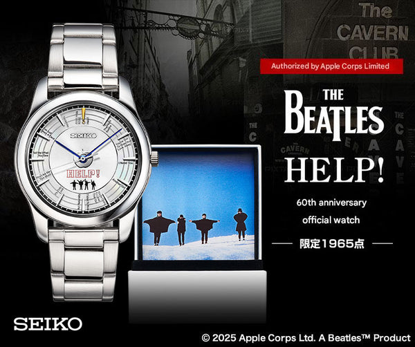 Seiko x THE BEATLES HELP! 60th Anniversary Official Watch Limited Edition [PRE-ORDER for Feb' 2026]