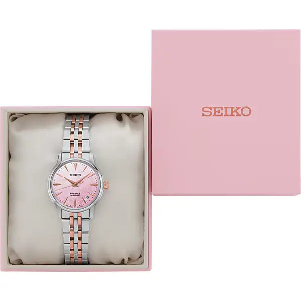 Seiko Presage Cocktail Time Limited Edition Mechanical Women's Metal Band Watch [SARY270] The Japanese Factory