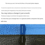Shark Leather Watch Case - The Japanese Factory