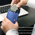Shark Leather Watch Case - The Japanese Factory
