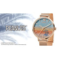 Snoopy Happy Sunset Beach Diamond-studded Sparkling Gradient Wristwatch - The Japanese Factory