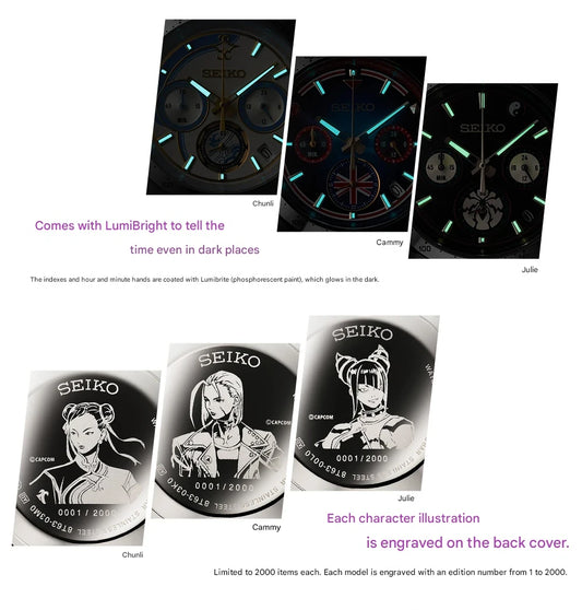 Street Fighter 6 x Seiko Collaboration Watch Limited Edition - The Japanese Factory
