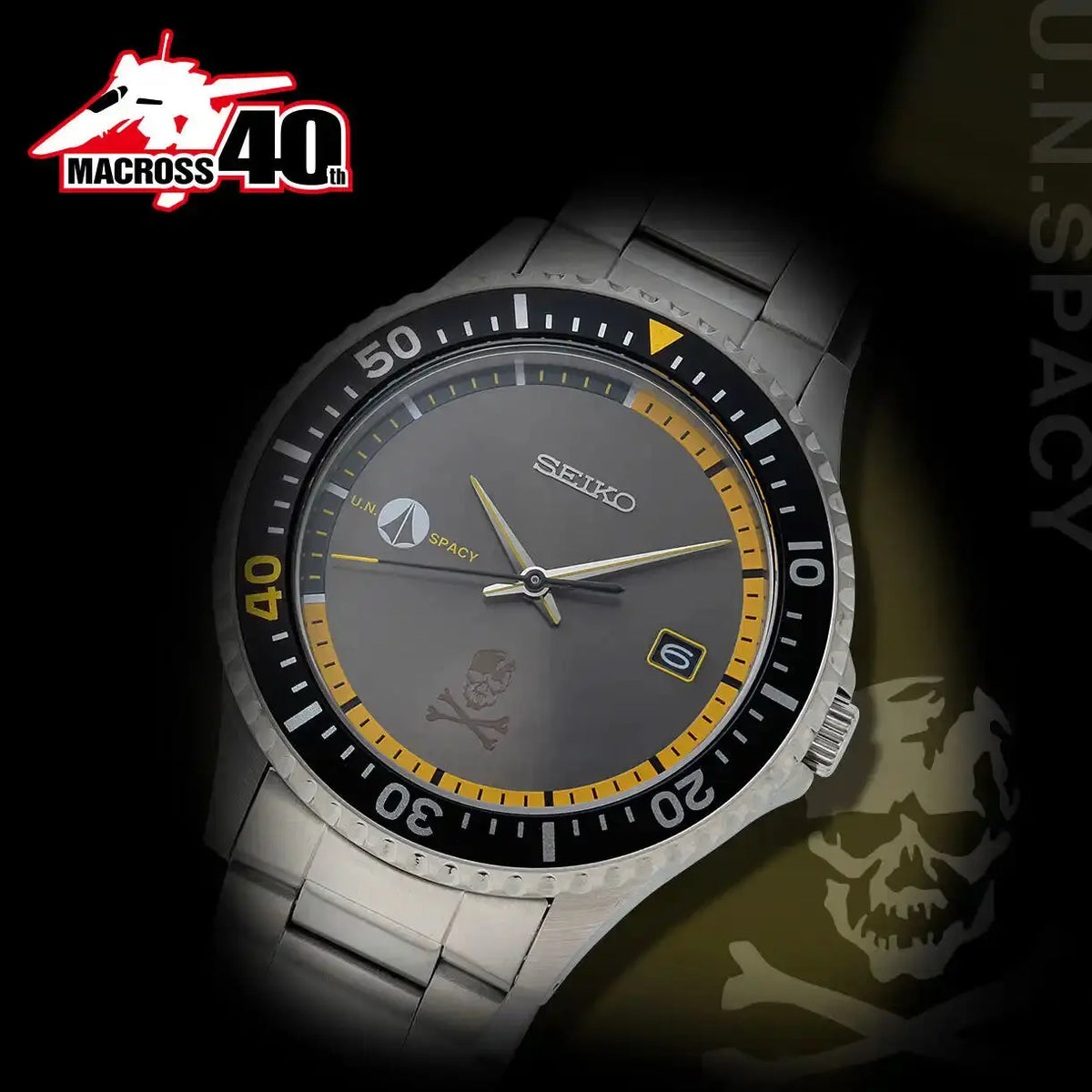 GAUGE 【限定品】PROTOTYPE LIMITED【３４インチ】新品未使用 Super Dimension Fortress MACROSS x SEIKO 40th Anniversary Watch